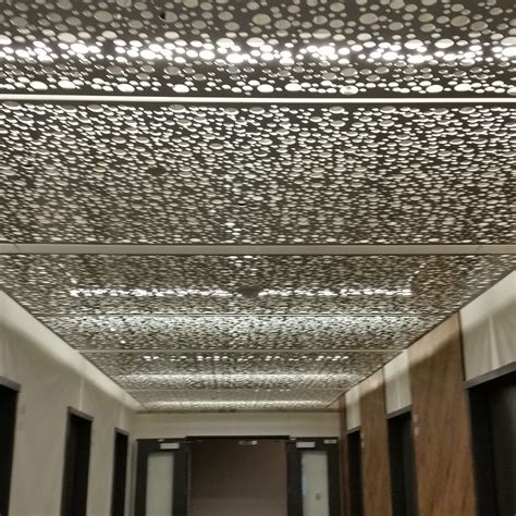 perforated sheet metal ceiling